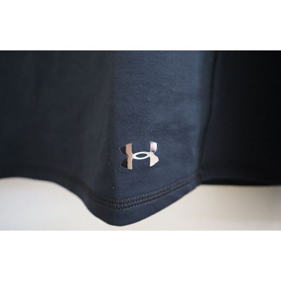 Under Armour 1381749 Women's Sz XL Black Coldgear Infrared Funnel Neck Shirt - Picture 5 of 11